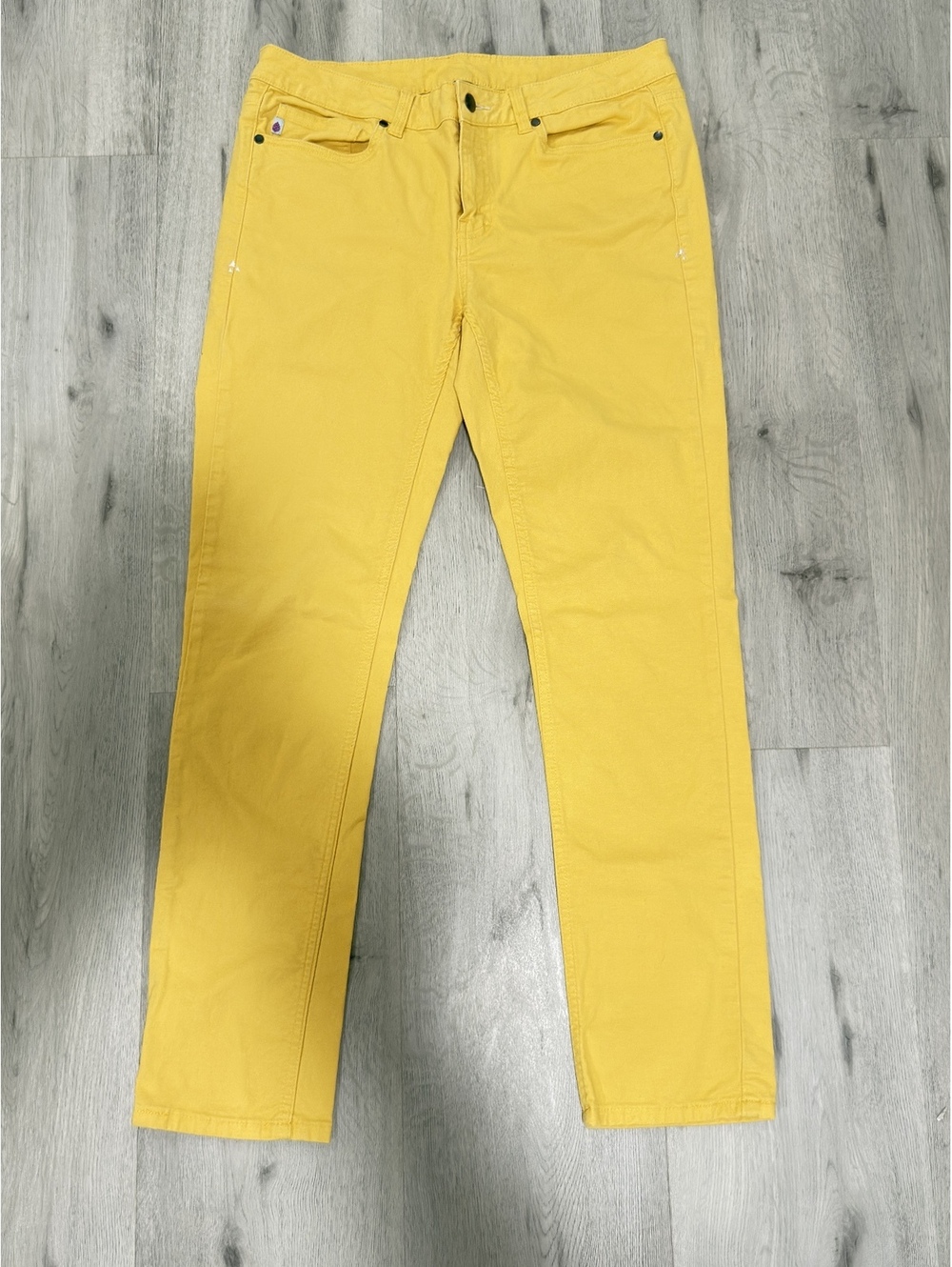 stio Women Pants Straight Leg Yellow Size 12